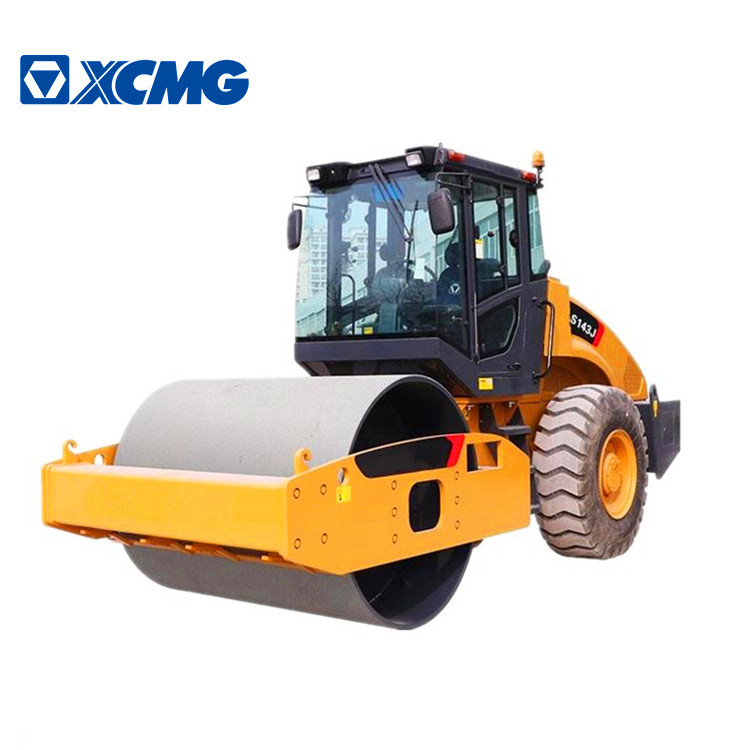 XCMG new 14 ton single drum vibratory road roller XS143J China asphalt compactor equipment for sale